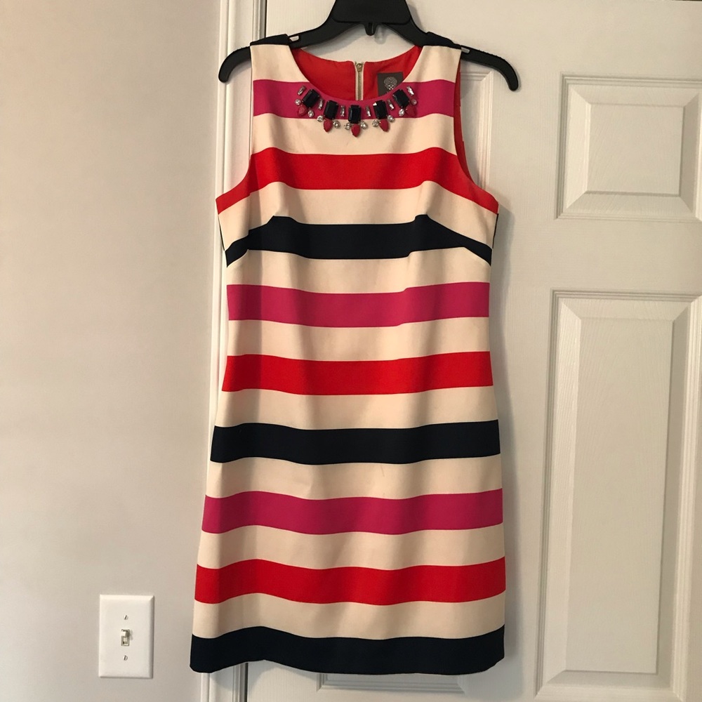 Vince Camuto striped dress